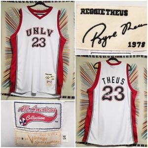 Vintage 1978 UNLV #23 Reggie Theus Size 56 Jersey